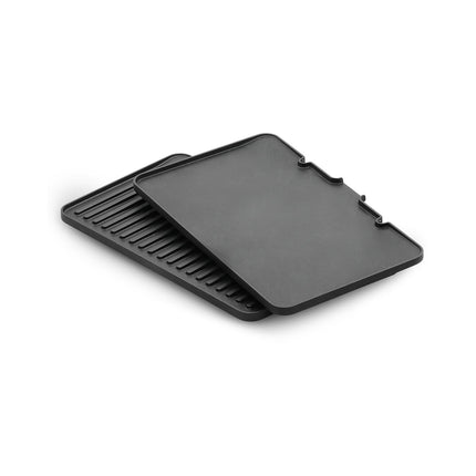 Grille-viande BRAUN CG9040 inox 2 zones e cuisson plaques movibles à poser, 37x23 cm
