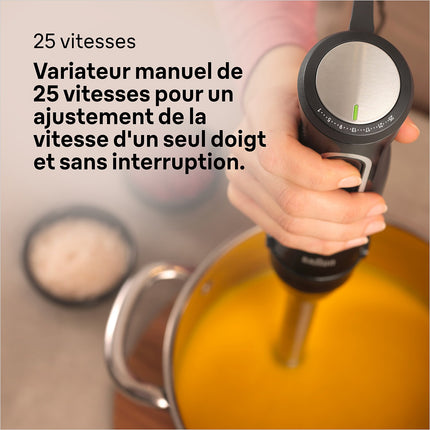 Mixeur pro BRAUN plongeant MultiQuick 5 Pro MQ55001M