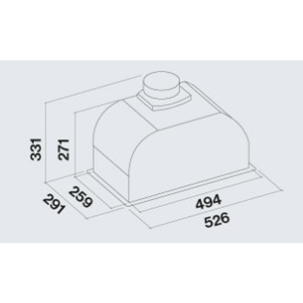 Hotte encastrable FALMEC GRUPEVOP3130