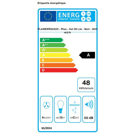 Hotte décorative îlot FALMEC PLANENRS2420