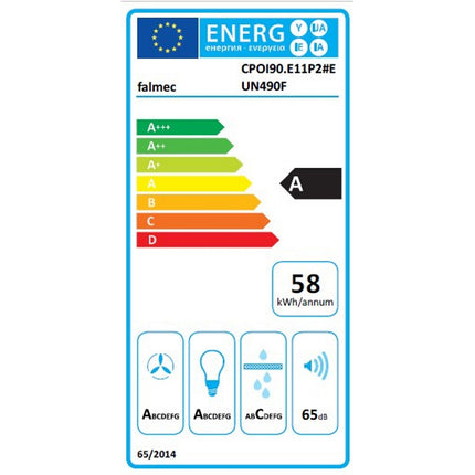 Hotte décorative îlot FALMEC POLAR 2121 EVO Noire