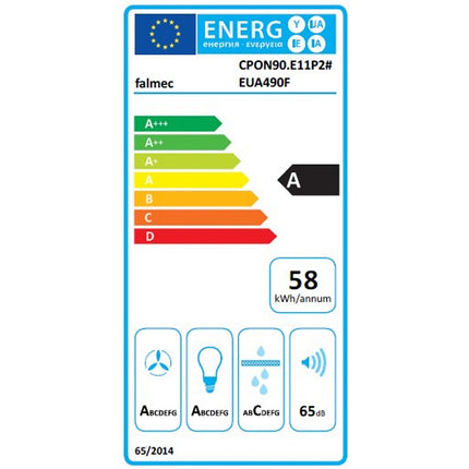 Hotte décorative murale FALMEC POLAR EVO CUIVRE MURALE