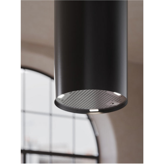 Hotte décorative îlot FALMEC POLAR 1121 EVO NOIR MURALE