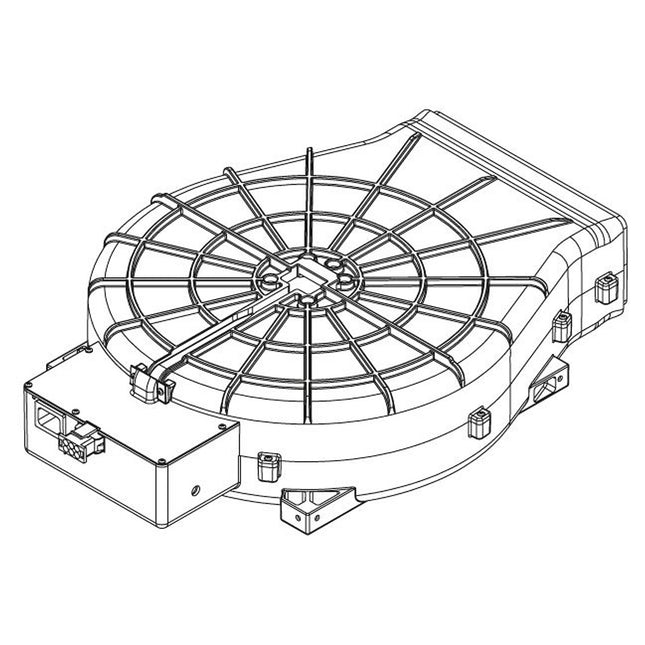 Moteur de hotte FALMEC extra-plat 800 m3/h-MOTSTEL4421