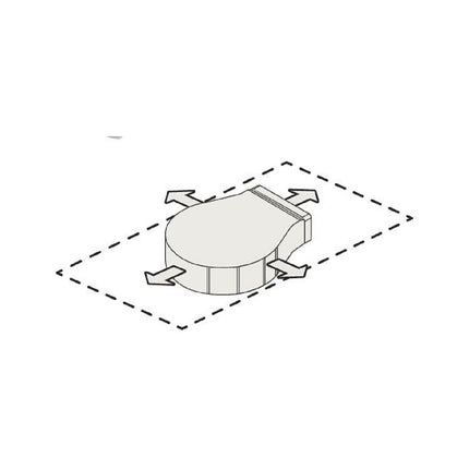 Moteur de hotte FALMEC extra-plat 800 m3/h-MOTSTEL4421