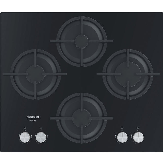 Plaque gaz HOTPOINT QS61SBK Gaz verre