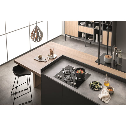 Plaque gaz HOTPOINT QS61SBK Gaz verre