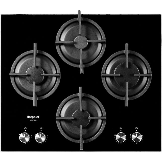 Plaque gaz HOTPOINT QS61SBK Gaz verre