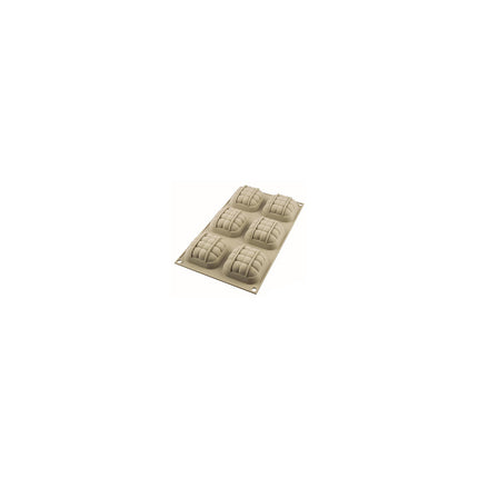Moule à gâteau fantaisie SILIKOMART mini Eleganza x 6