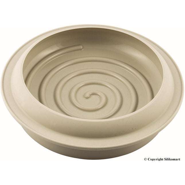 Moule à gâteau fantaisie SILIKOMART Girotondo 25.2 cm gris 3D