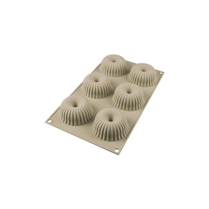 Moule à gâteau fantaisie SILIKOMART silicone 3D 6 mini-raggio - Siliko