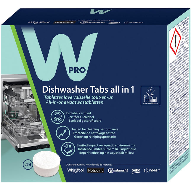 Tablette WPRO lave-vaisselle Ecolabel x 24