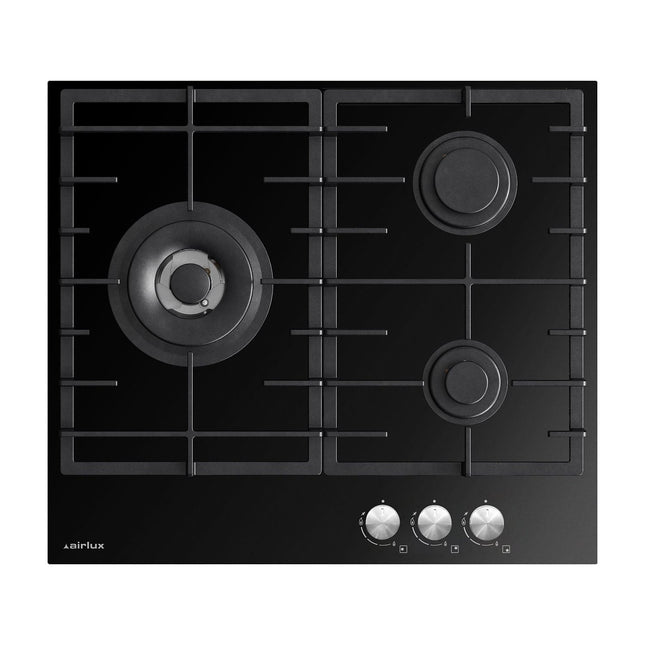 Plaque gaz AIRLUX NOIR ATV63TBK