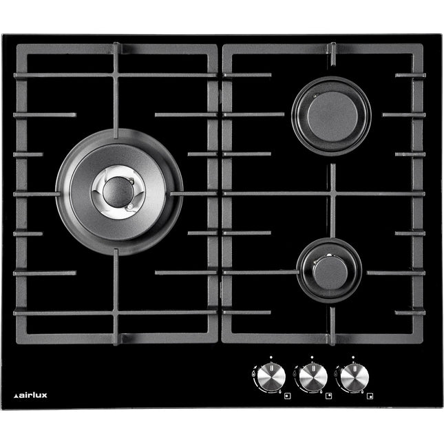 Plaque gaz AIRLUX NOIR ATV63TBK