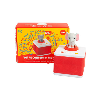 Boîte à histoires FABA Conteuse enfant Starter set Blanc