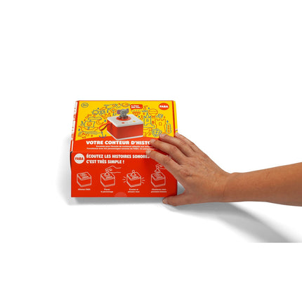 Boîte à histoires FABA Conteuse enfant Starter set Blanc