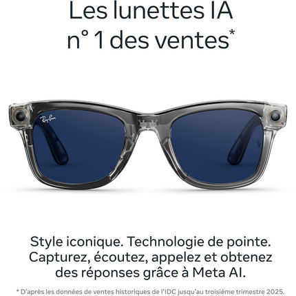 Lunettes connectées META Ray-Ban Meta Wayfarer (Gen 2)
