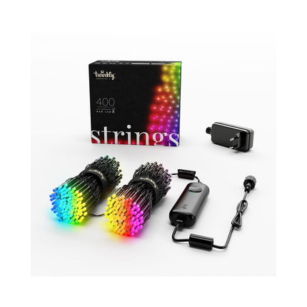 Ruban LED TWINKLY Guirlande sapin Connectée RGB 400 LED
