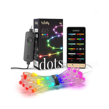 Ruban LED TWINKLY Guirlande Connect 60 LED 3M Transparent