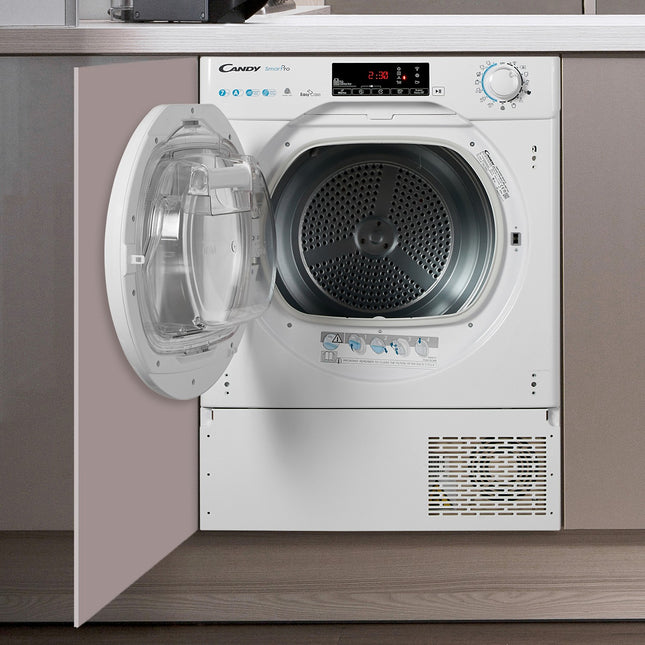 Sèche linge encastrable CANDY BCTD H7A1TE-S