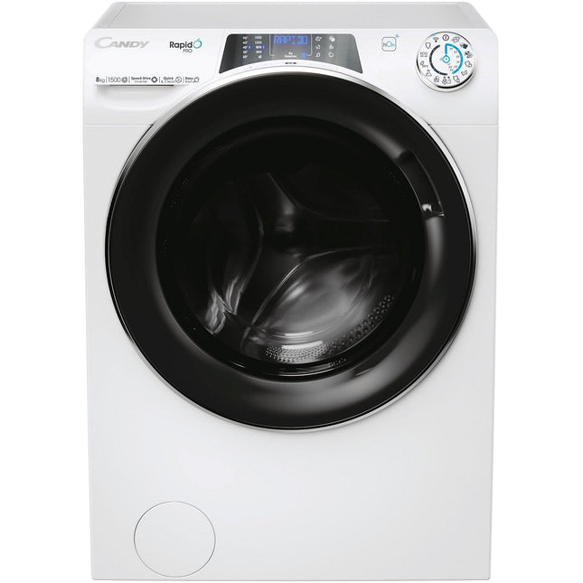 Lave linge hublot CANDY RP 586BWMBC/1-S RapidO Pro