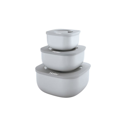Boîte hermétique HAIER de 3 boites alimentaires (design Guzzini