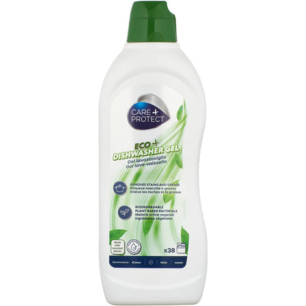Gel nettoyant CARE+PROTECT ECO POUR LAVE-VAISSELLE 38 lavages 650ml CARE+PROTECT