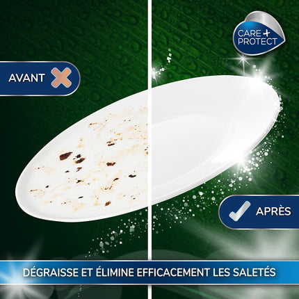 Gel nettoyant CARE+PROTECT ECO POUR LAVE-VAISSELLE 38 lavages 650ml CARE+PROTECT