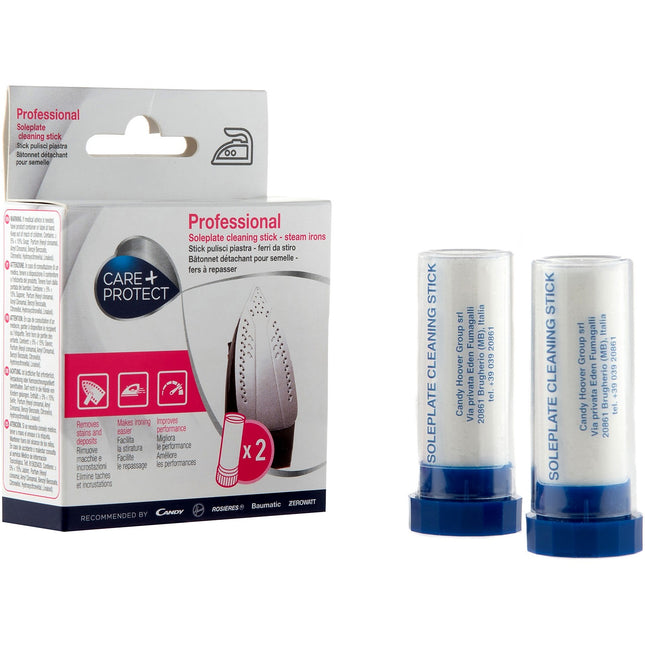 Bâtonnet détachant CARE+PROTECT pour semelle de fer à repasser et centrale vapeur CARE+PROTECT