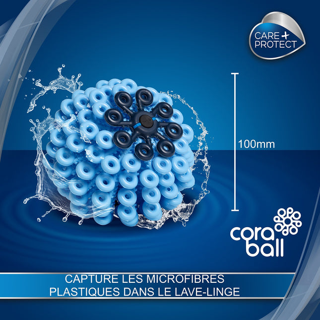Balle de lavage CARE+PROTECT Balle anti-microfibres CARE+PROTECT