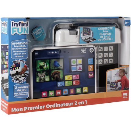 Ordinateur enfant INFINIFUN Mon premier ordinateur 2 en 1