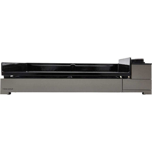 Plancha gaz FORGE ADOUR Premium Acier 75 NG noir gris 3 brûleurs à poser, 73.2x40.9 cm