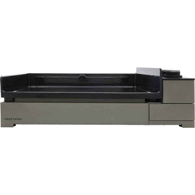 Plancha électrique FORGE ADOUR Premium E 60 A NG 2 brûleurs à poser, 58.5x40.5 cm