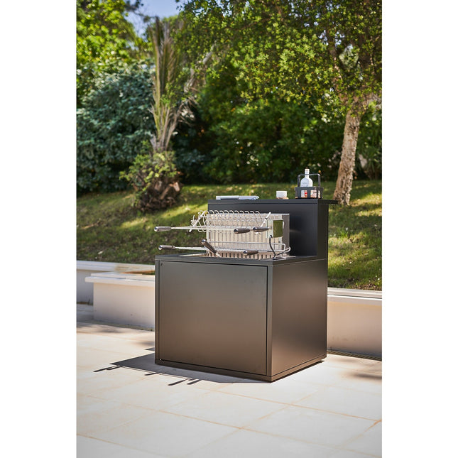 Support plancha FORGE ADOUR SGAF 66 CBN gril acier fermé 66 Comptoir