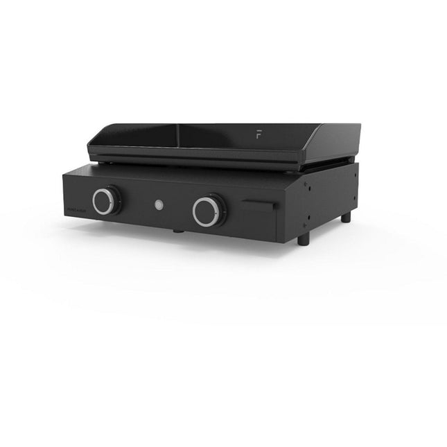Plancha gaz FORGE ADOUR ORIGIN G 60 AN noir 2 brûleurs à poser, 59.5x39.5 cm