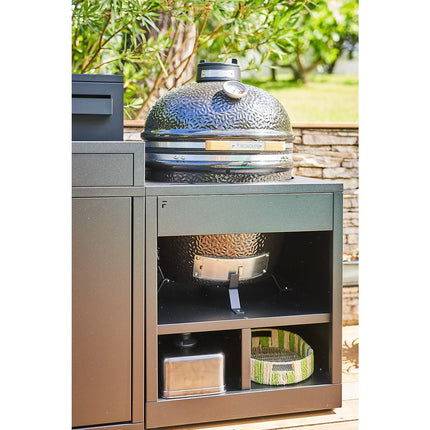 Meuble de cuisine extérieure FORGE ADOUR KAMADO SKAFN NOIR