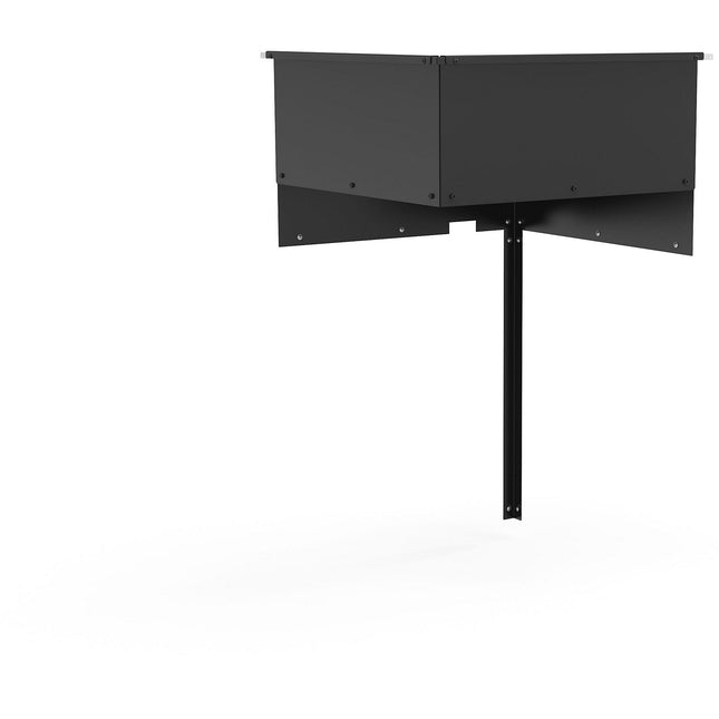 Meuble de cuisine extérieure FORGE ADOUR ANGLE NOIR SAAFN