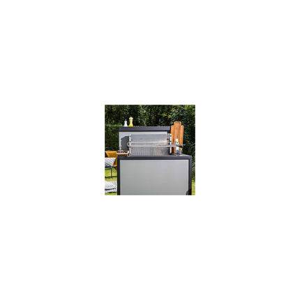 Barbecue charbon FORGE ADOUR 961.66 inox encastrable 57 cm