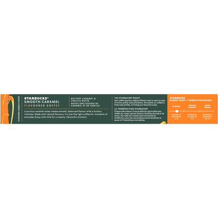 Consommable divers NESTLE STARBUCKS BY NESPRESSO caramel X10