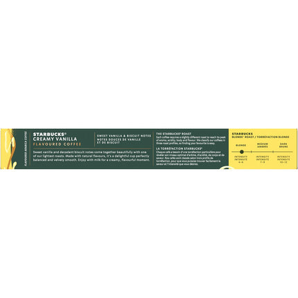 Consommable divers NESTLE STARBUCKS BY NESPRESSO vanilla X10