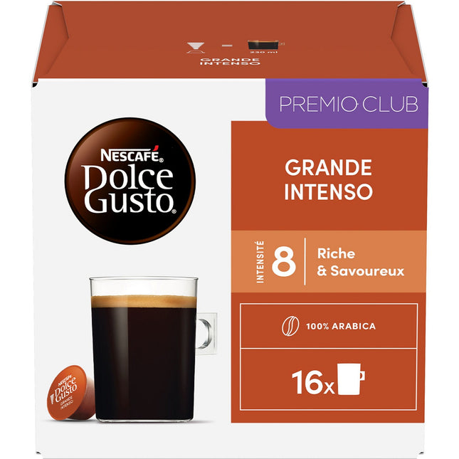 Capsules NESTLE DOLCE GUSTO GRANDE INTENSO