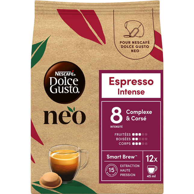 Dosette NESTLE NESCAFE DOLCE GUSTO NEO Espresso Intense