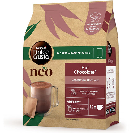 Dosette NESTLE NESCAFE DOLCE GUSTO NEO hot chocolate