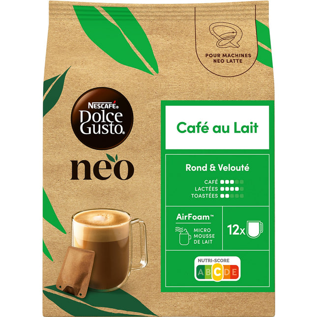 Dosette NESTLE NESCAFE DOLCE GUSTO NEO Café au Lait
