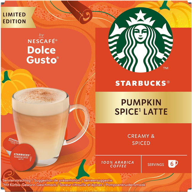 Dosette NESTLE NESCAFE DOLCE GUSTO Pumpkin Spice Latte