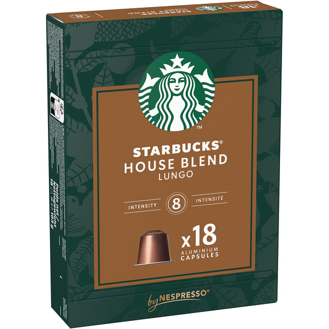 Dosette NESTLE STARBUCKS BY NESPRESSO HOUSE BLEND x18