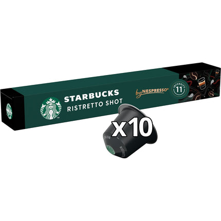 Capsules NESTLE STARBUCKS by NESPRESSO Ristretto x10