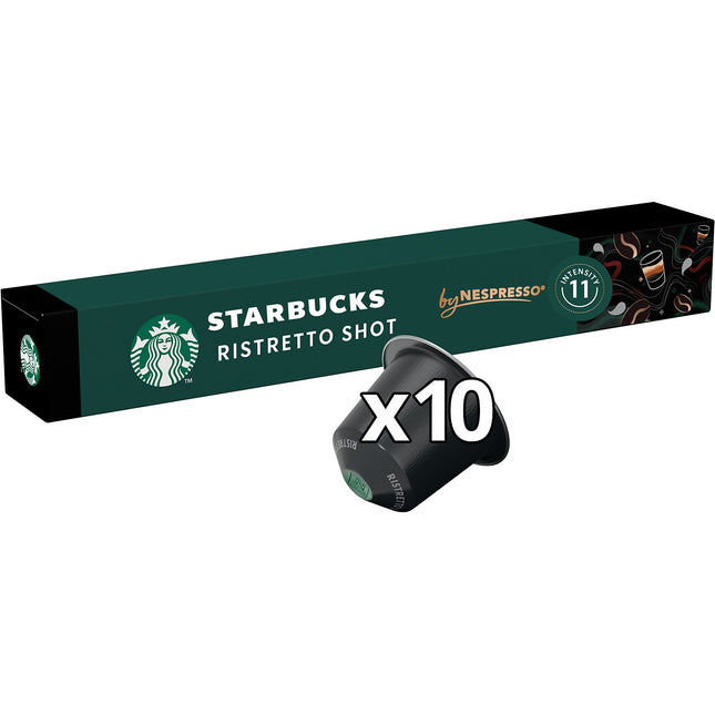 Capsules NESTLE STARBUCKS by NESPRESSO Ristretto x10