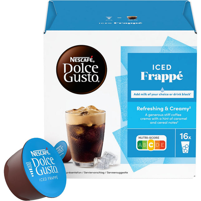 Capsules NESTLE NESCAFE DOLCE GUSTO Ice Café Frappé x16