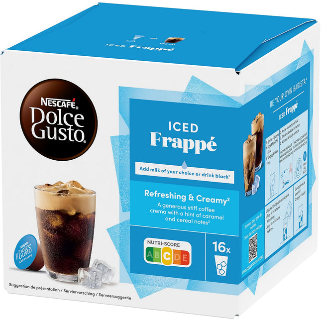 Capsules NESTLE NESCAFE DOLCE GUSTO Ice Café Frappé x16